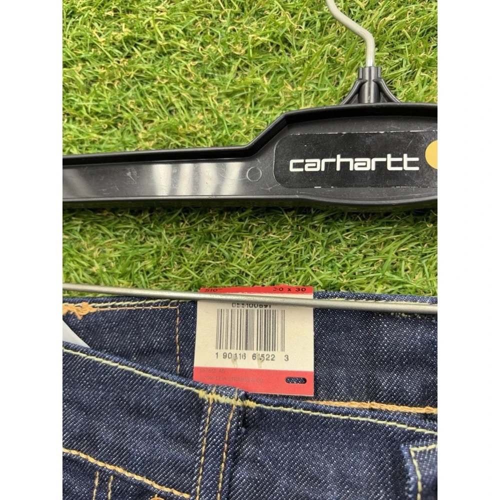Levis 510 Jeans Mens 30x30 Skinny Stretch Dark Wash Denim Casual Workwear NWT